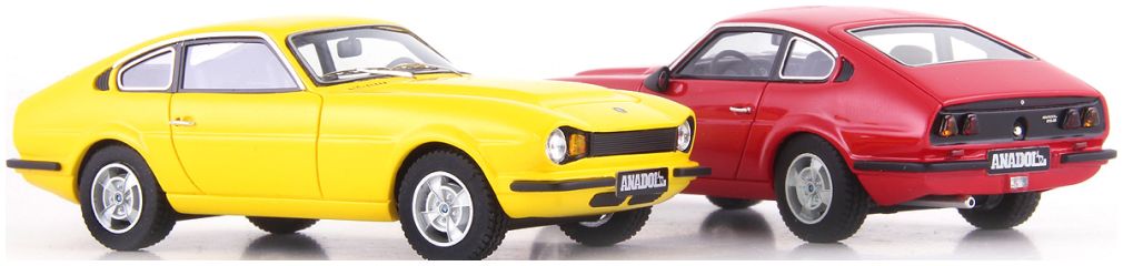 Avenue 43 AVN60125 Anadol STC-16 Rouge - Turquie - 1972 1/43